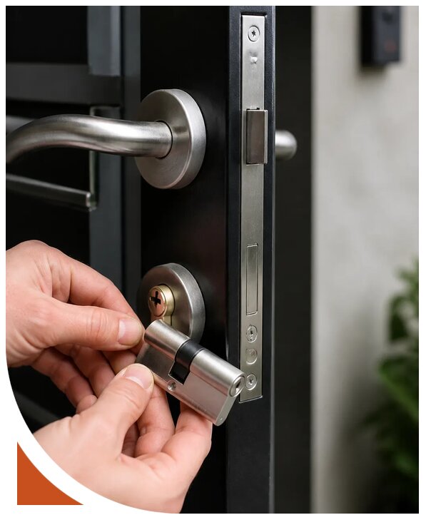 Замена цилиндрового замка в Первоуральске от 2573 р. | Разлок-Прв